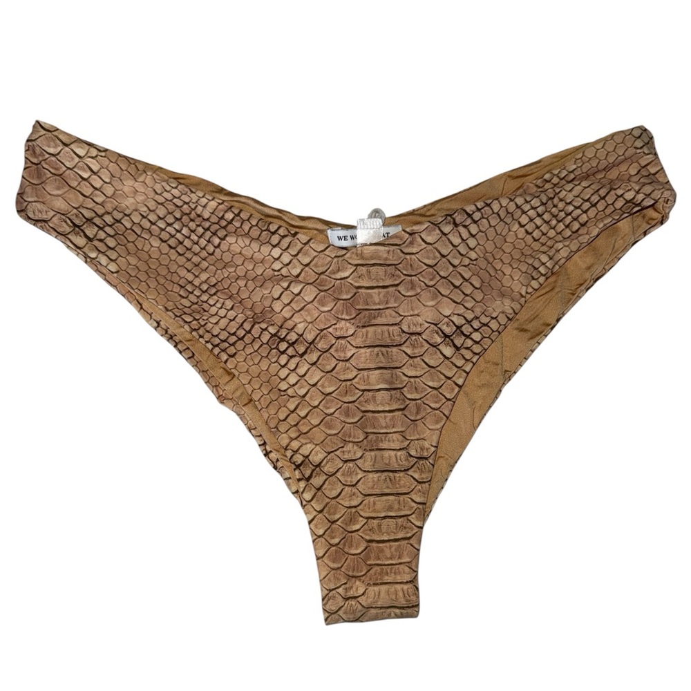 WeWoreWhat Delilah Snake Print Bikini Bottom
